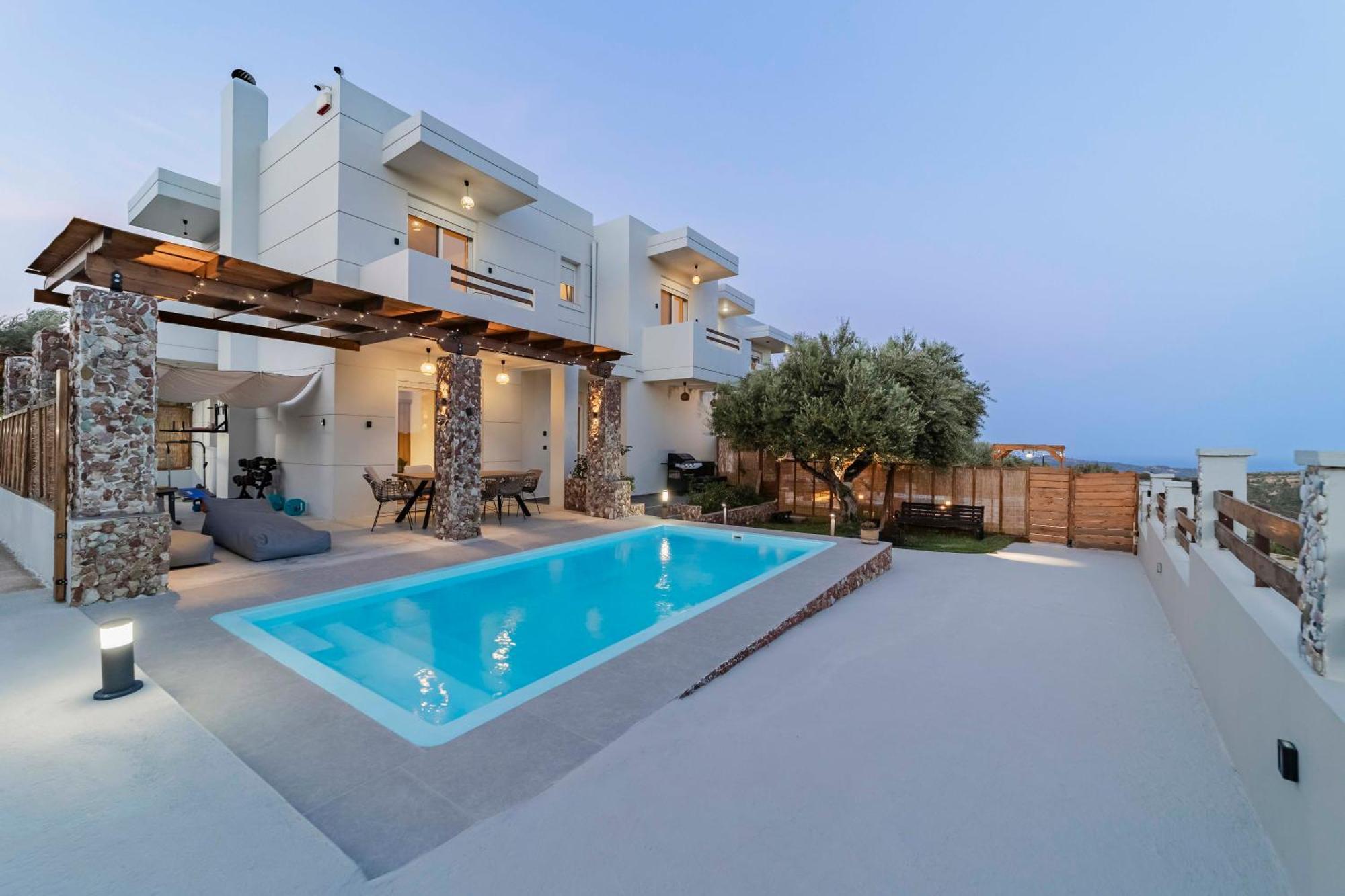 Villa Tranquila Rhodes Psinthos Exteriér fotografie