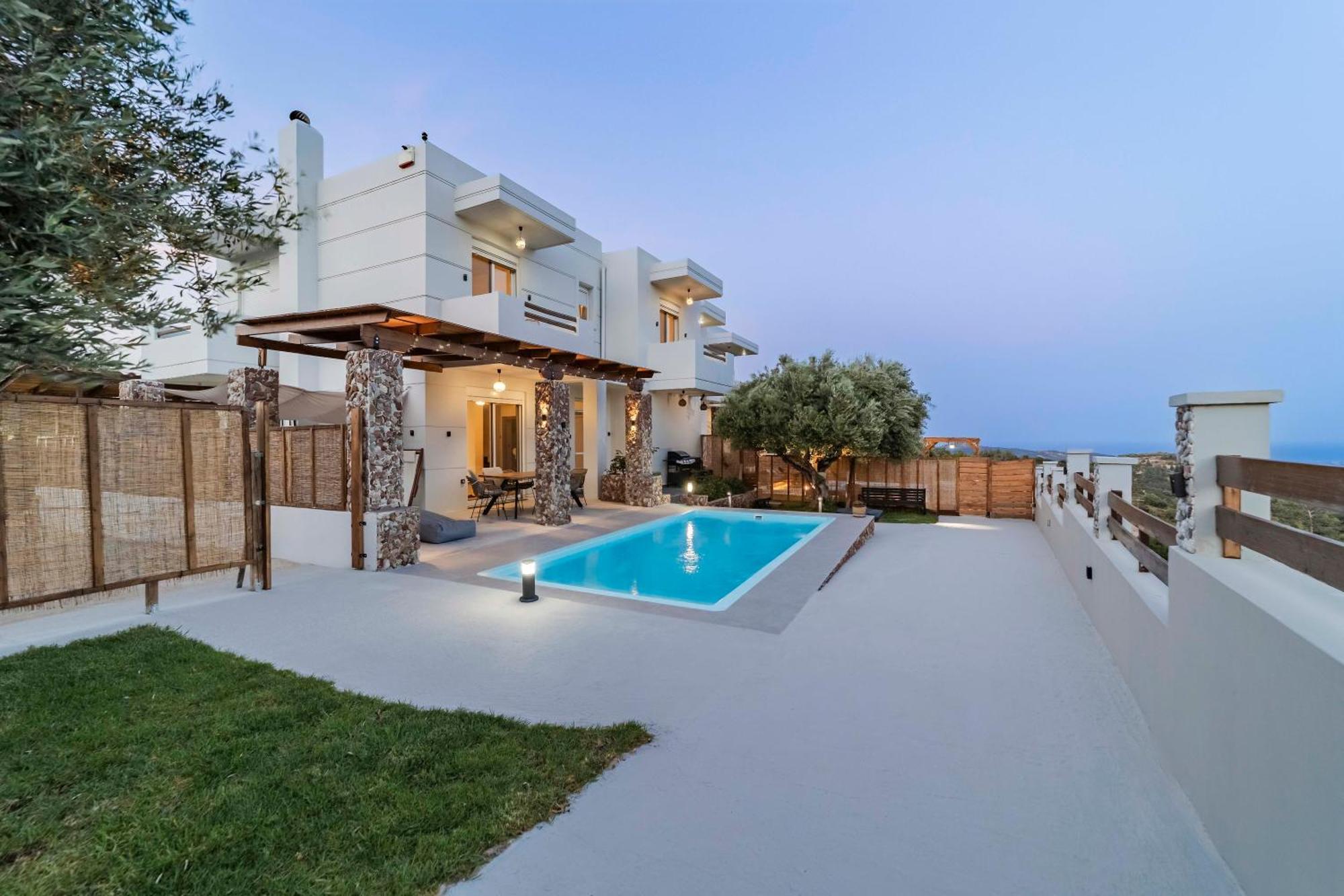 Villa Tranquila Rhodes Psinthos Exteriér fotografie